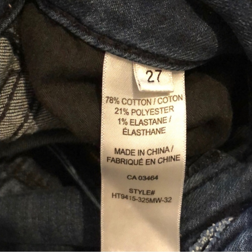 Ricki’s Revolution Claire Bootcut Blue Jeans, Size 27 - Picture 6 of 6